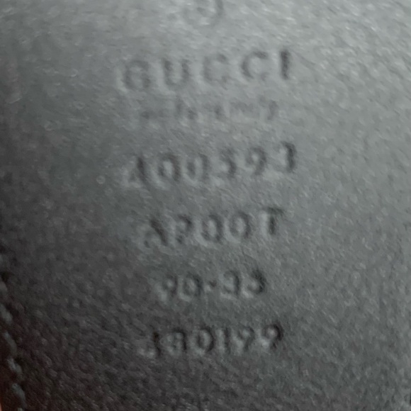 !!SOLD๐ฐ!! Gucci Leather belt Double G buckle. - Picture 11 of 12